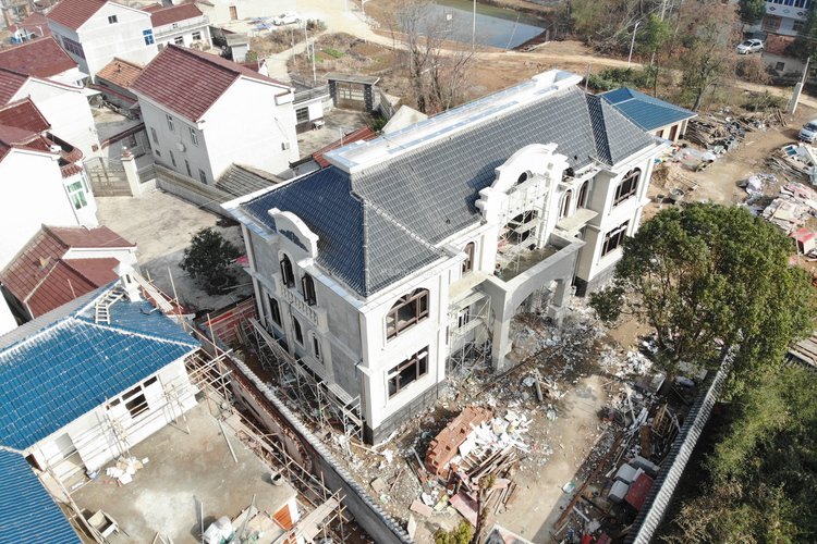 安徽安庆卢文庆别墅工地直播 