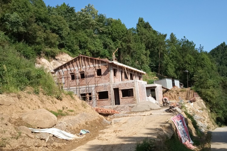 四川广元马军自宅工地直播 