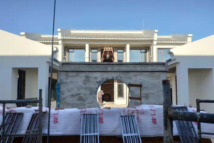 北京房山琉璃河镇刘海龙三合院工地直播 